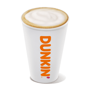 dunkin cappucino